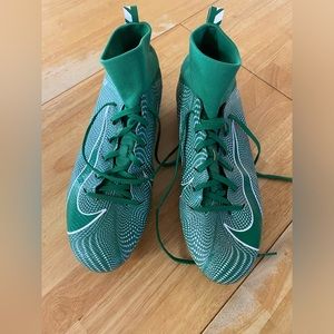 Nike Vapor Untouchable Pro 3 Cleats Green Size 10